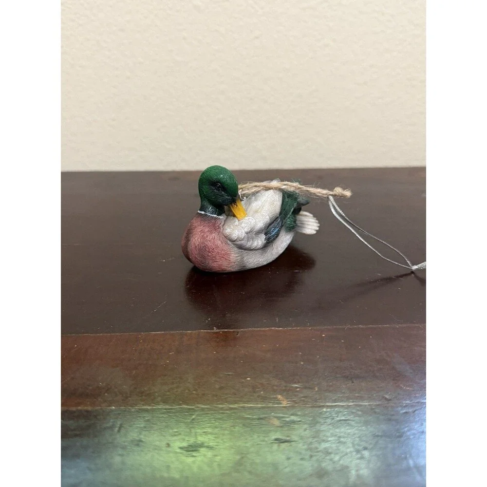 Mallard Duck Christmas Holiday Ornament